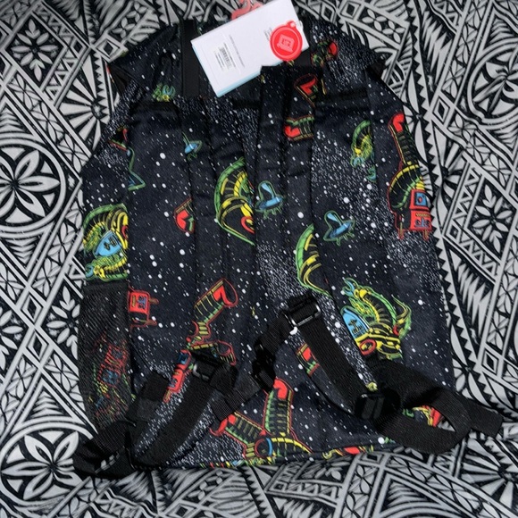 Herschel Kids Little America Youth Backpack in Space Robots NWT - Picture 2 of 10